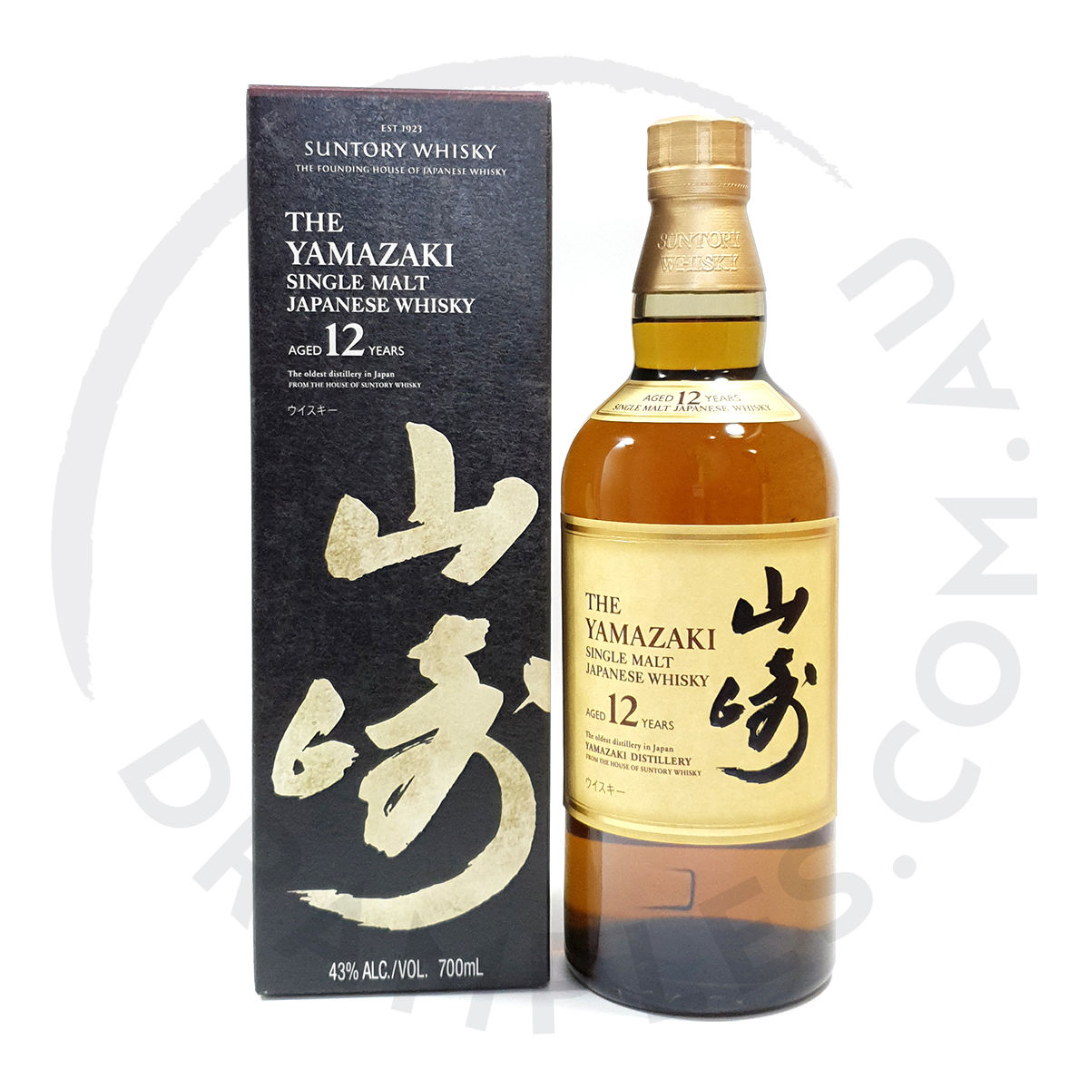 Yamazaki 12 Years Old Japanese Single Malt Whisky (700ml)
