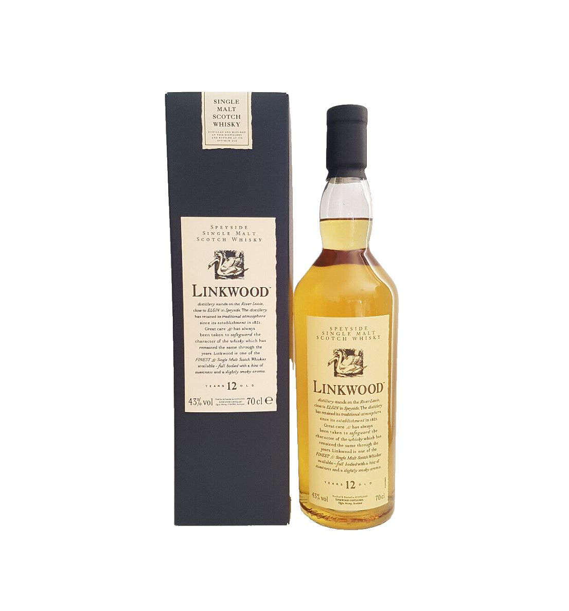 Linkwood Flora & Fauna 12 Year Old Single Malt Scotch Whisky (700ml)