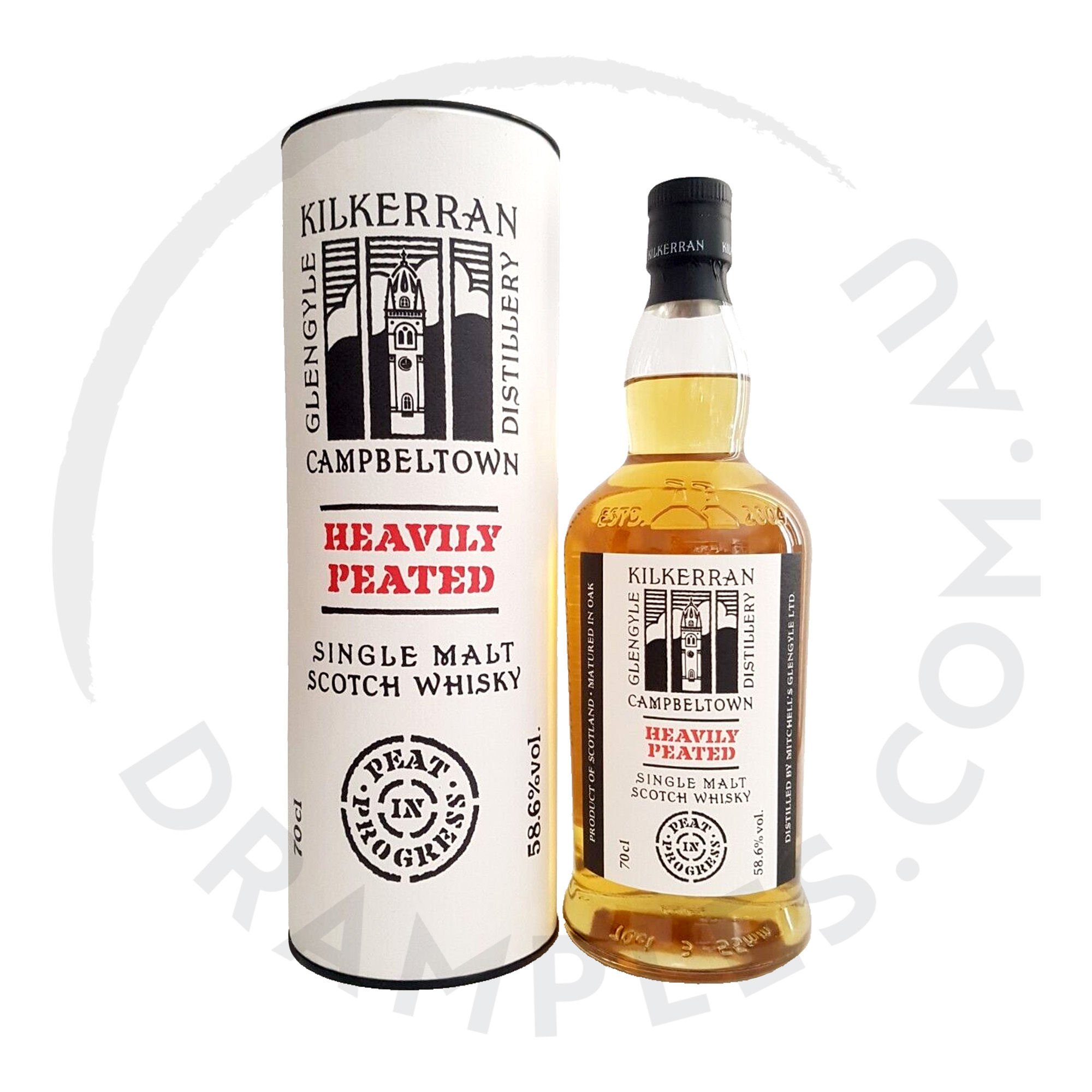 Kilkerran Heavily Peated Batch 4 Single Malt Scotch Whisky (700ml)