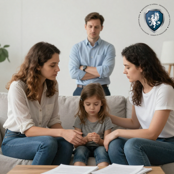 The Hidden Influence of Professional Inaction in Family Conflict