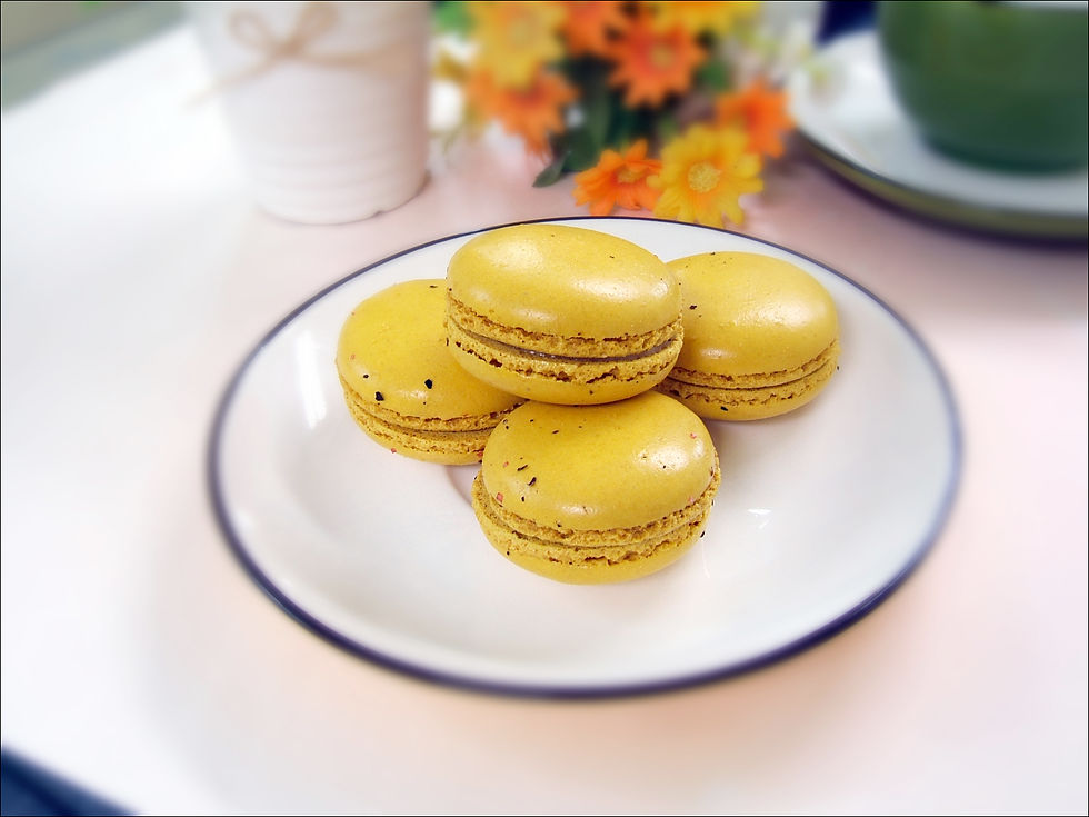 스프링클레몬 마카롱