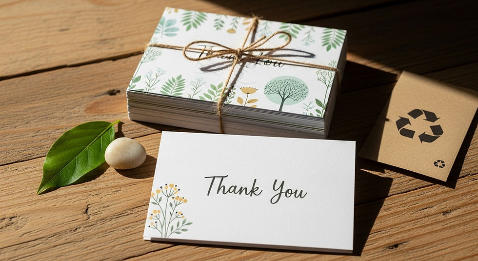 Eco-Friendly Thank You Cards Multipack