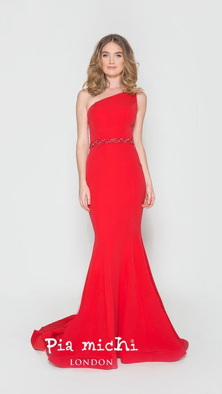 pia michi red bow dress pia bow midi dress BIANCA BOW CRYSTAL MIDI DRESS XXS / As Shown