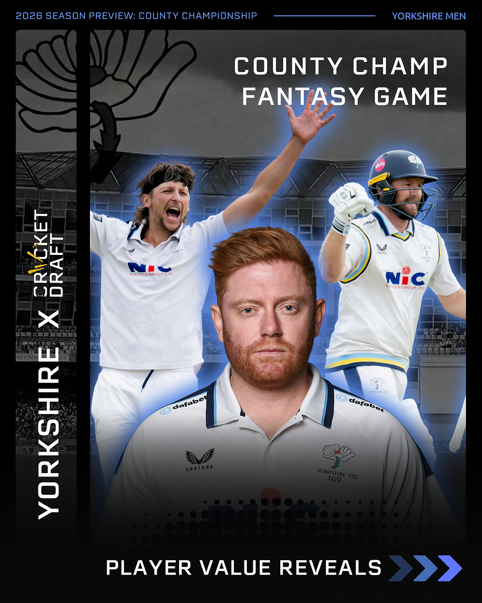 Jonny Bairstow, Jack White, Adam Lyth