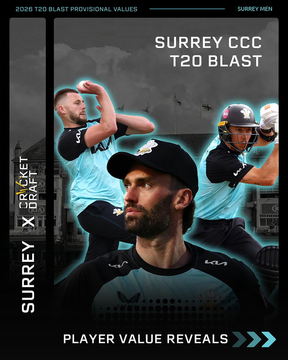 Gus Atkinson, Reece Topley, Tom Curran