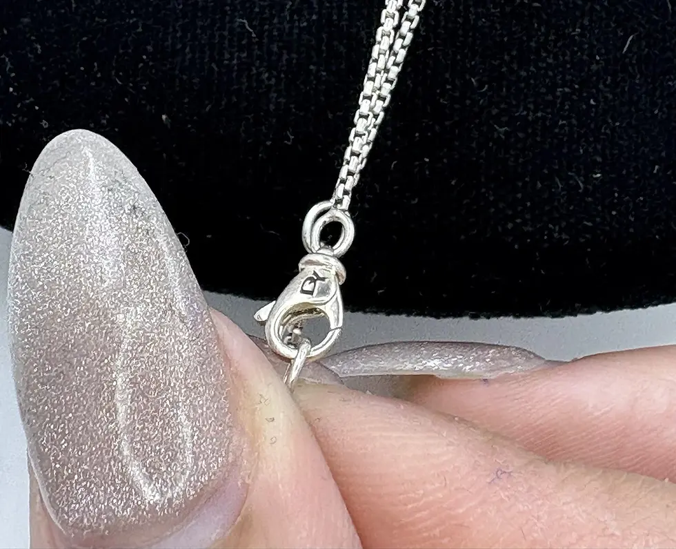 Thumbnail: David Yurman Sterling Silver Amethyst Chatelaine Necklace