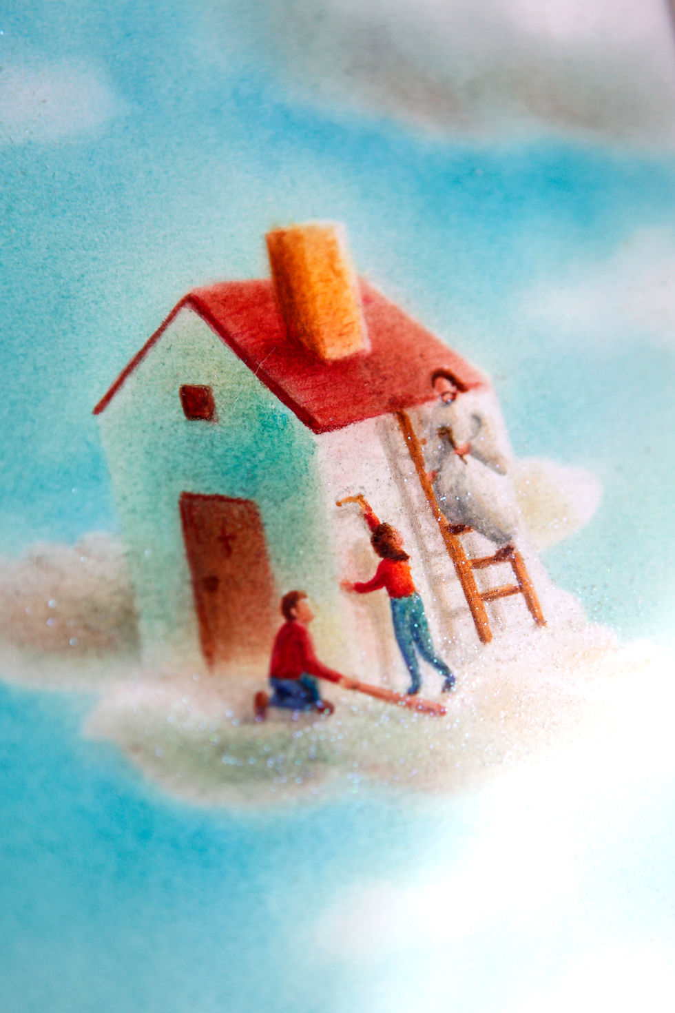 縮圖：Build the House - Art Print