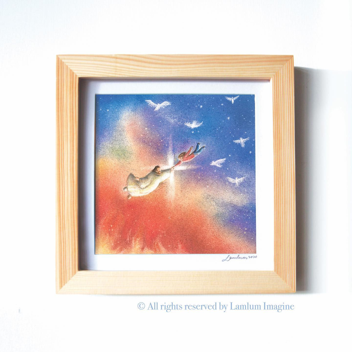 Beautiful Exchange - Art Print