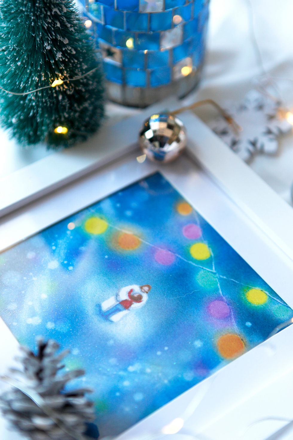 縮圖：Embrace - Art Print （Christmas Version)