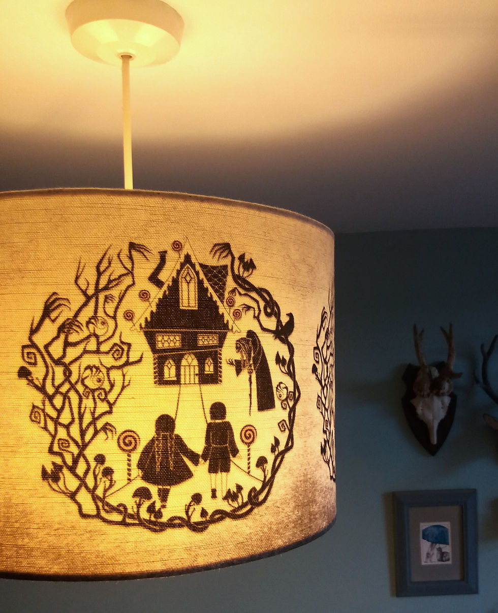 Thumbnail: 40cm (16") Lightshade - 'Hansel and Gretel