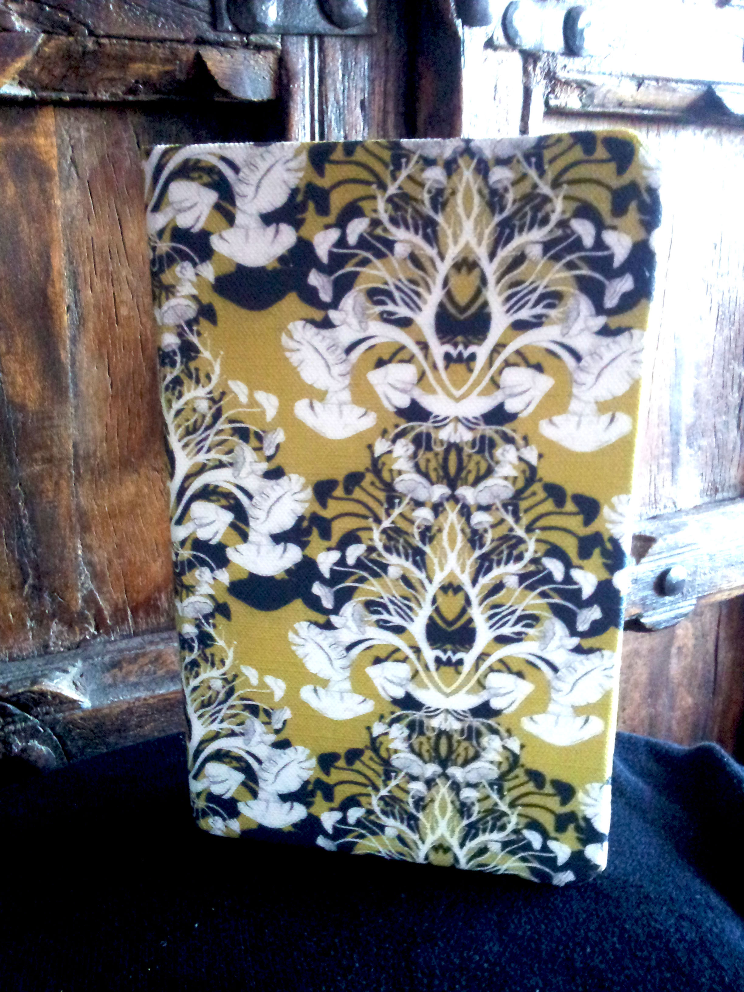 A5 notebook - Mushroom Damask