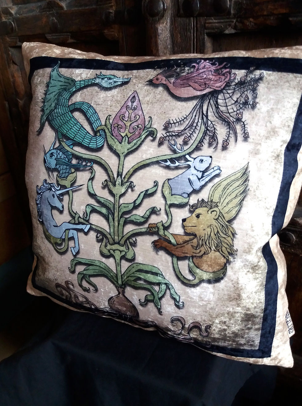 Thumbnail: Mythological Totem Cushion