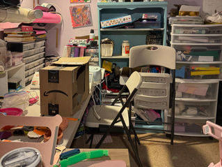 "Thriving in the Chaos: A Creative Mind’s Messy Home"