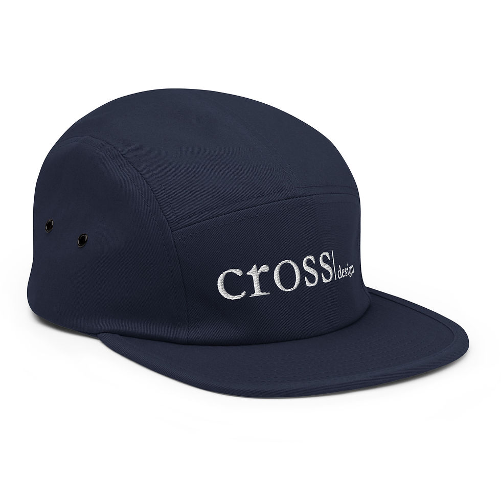 Five Panel Cap | Cross Design