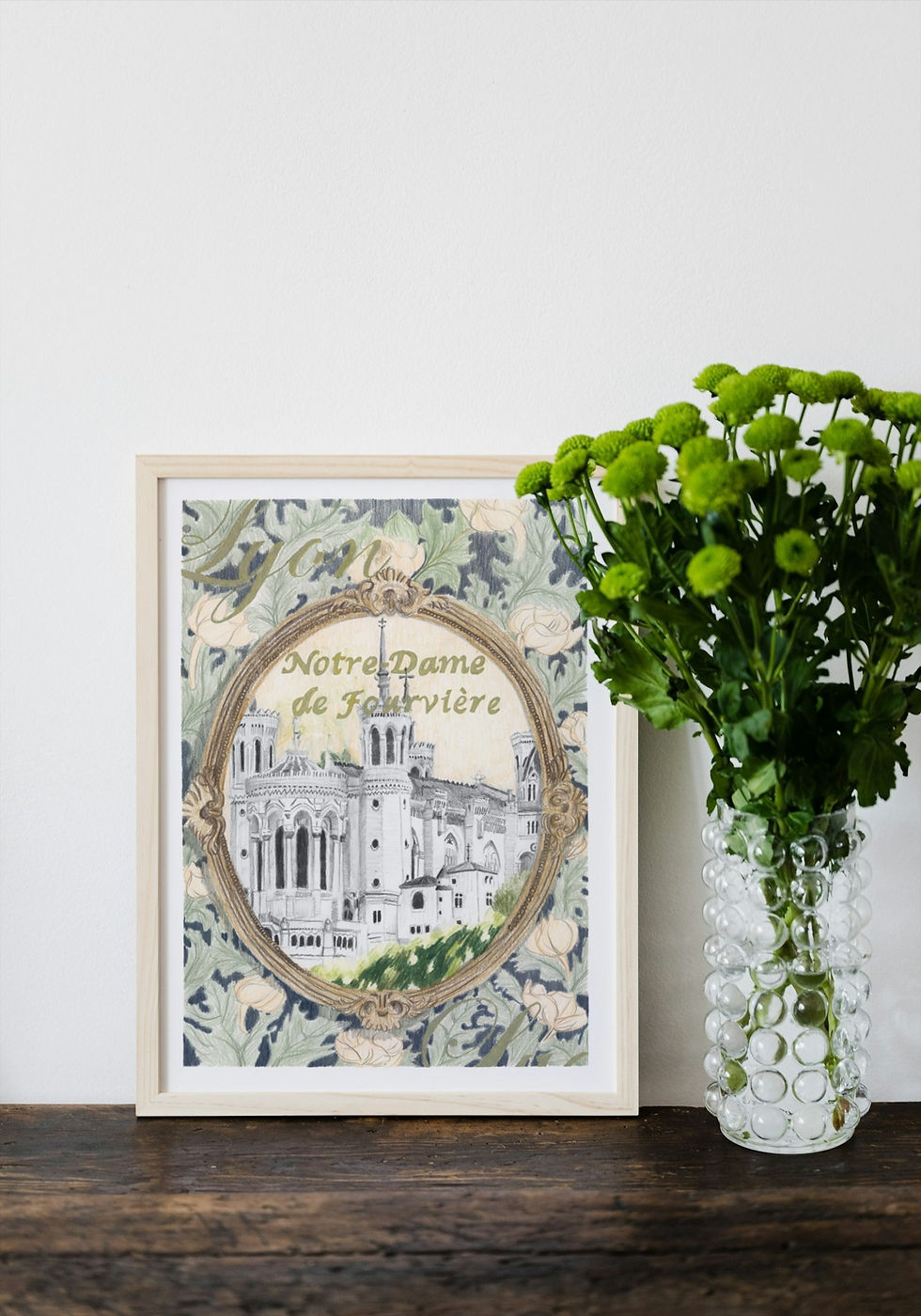 Miniature : Nôtre Dame de Fo, tirage à encres pigmentaires sur papier A4 (21x29) 30,00 €Prix