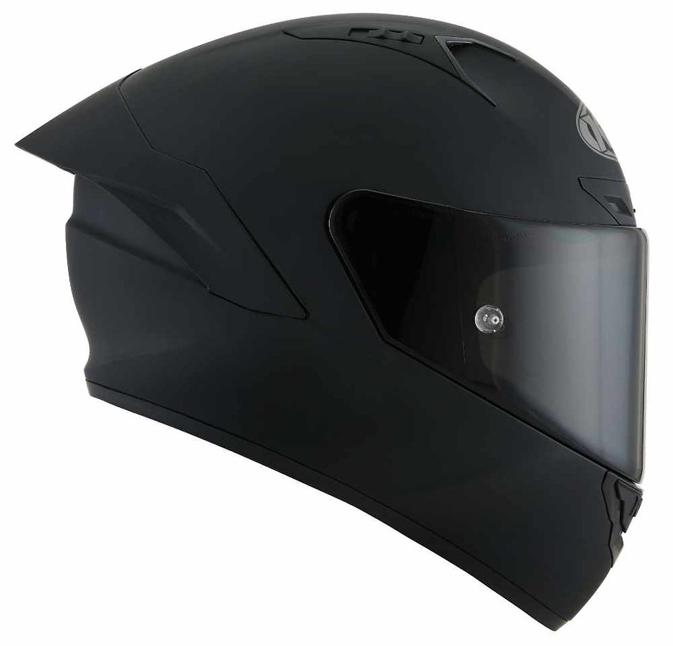 Miniaturbild: KYT NZ RACE PLAIN MATT BLACK
