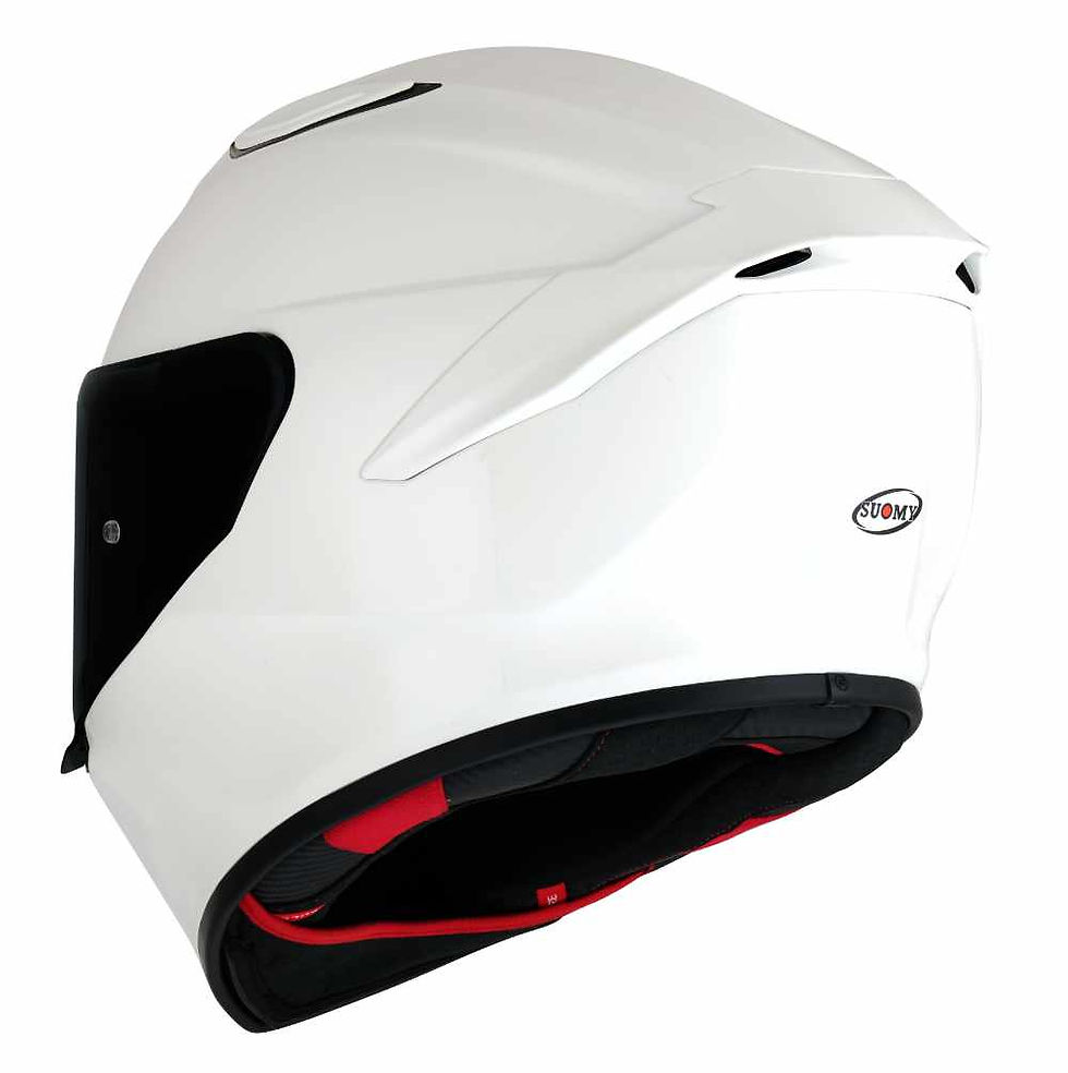 Miniaturbild: SUOMY TRACK-1 PLAIN WHITE