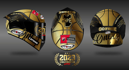 SUOMY S1-XR GP PECCO WC 2023 GOLD LIMITED EDITION | Paddys-Races-Days