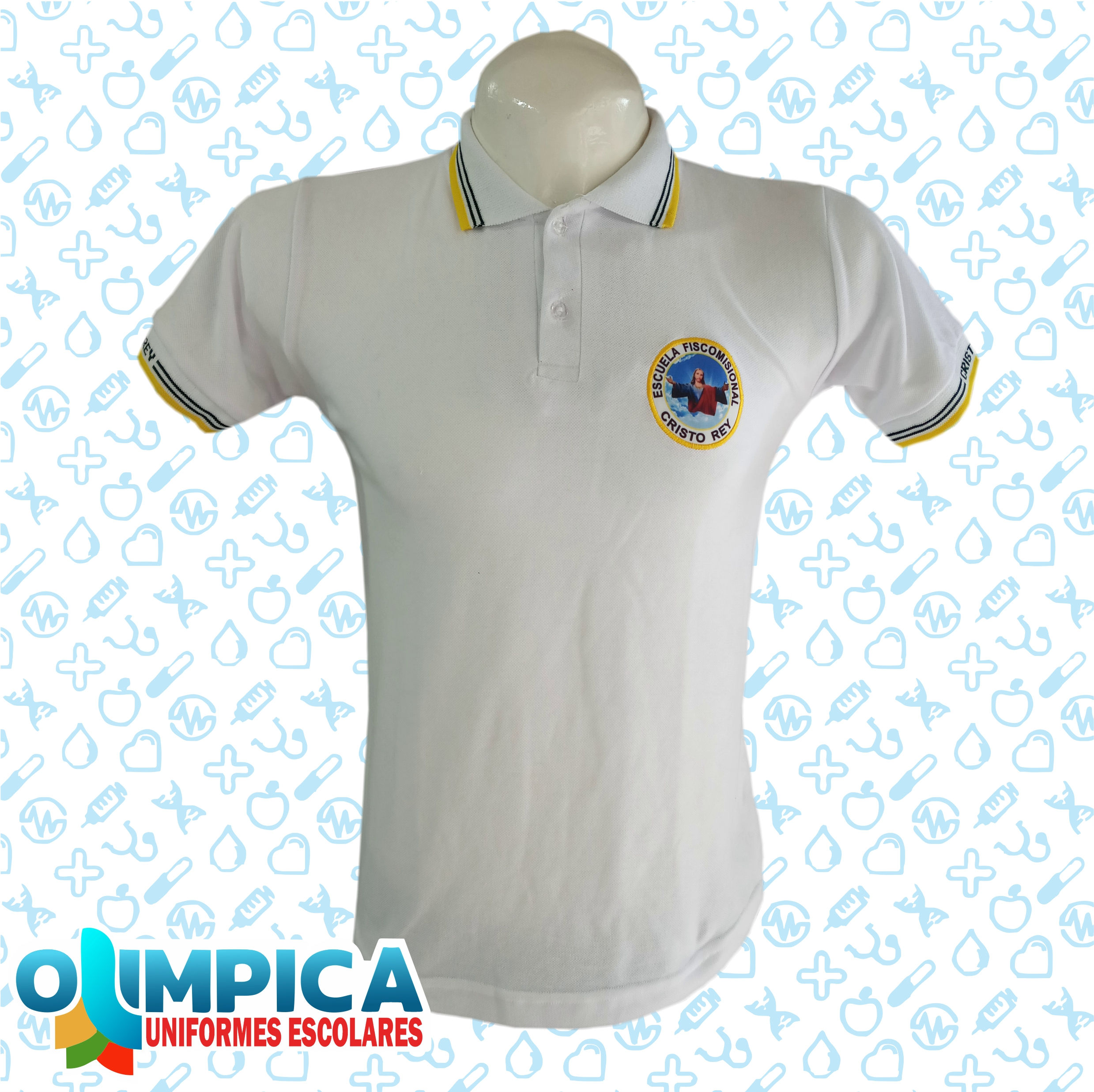 Camiseta Polo Escolar "Cristo Rey"