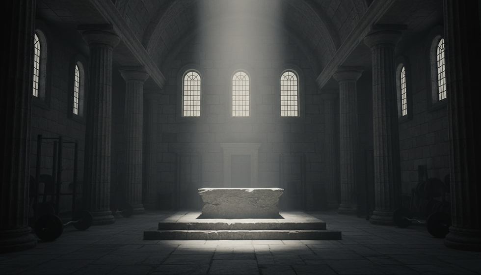 Temple Built altar