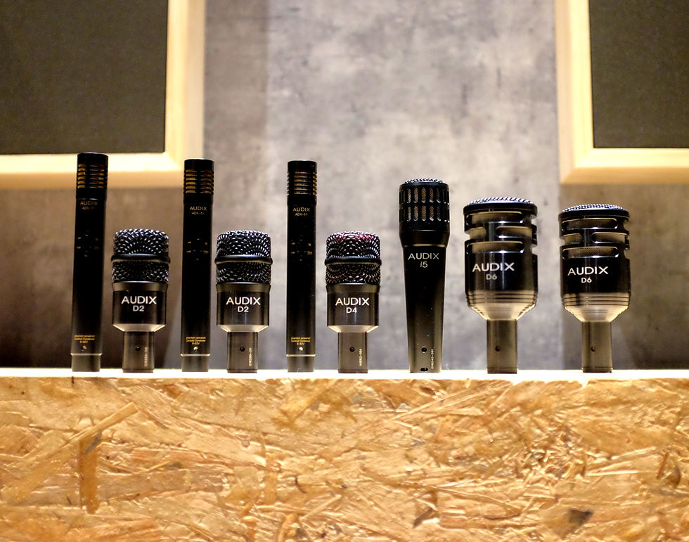 Audix Drums Mics