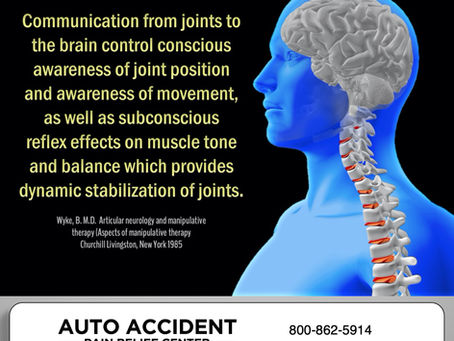 Post Auto Accident, and the Body Mind Connection