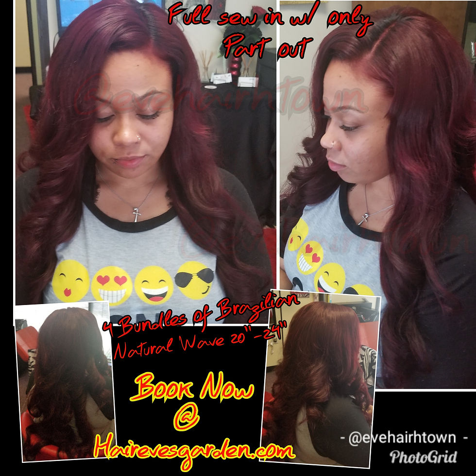 Full Sew In Part Only Out