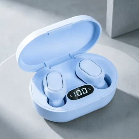 Miniatura: Fone de Ouvido Bluetooth E7S TWS | Sem Fio | Display LED | Microfone Integrado |