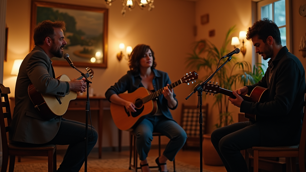 Experience Acoustic Gatherings for Reflection and Music