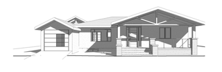 Attached Garage + Porch