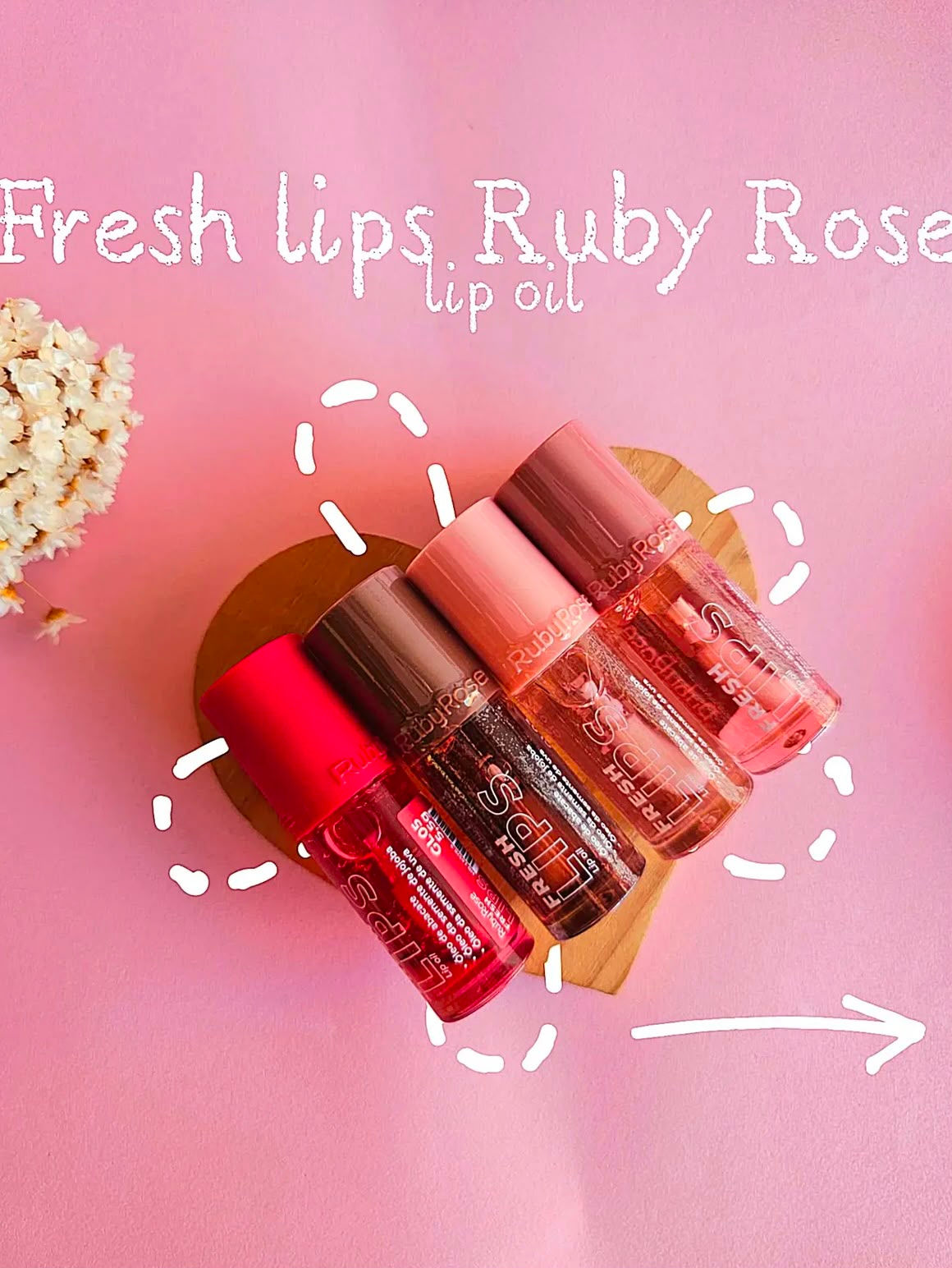 Lip Oil Fresh Lips - Ruby Rose