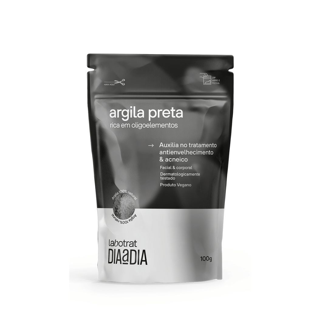 Argila Preta Dia a dia 100g - Labotrat