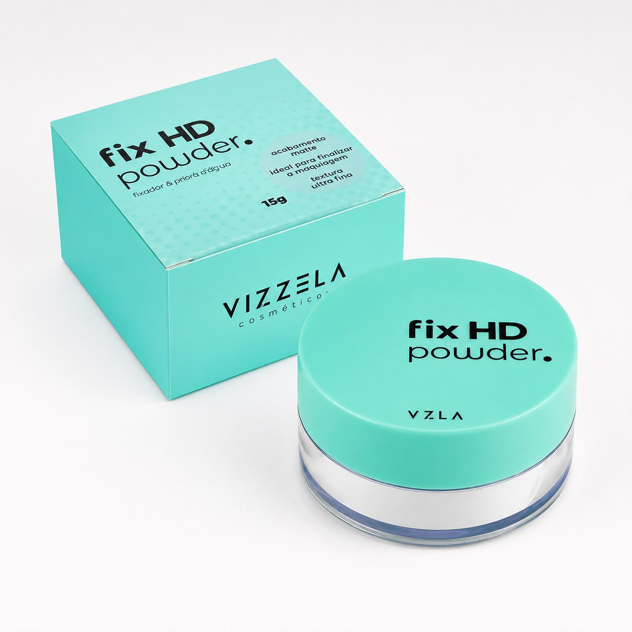 Pó Solto Fixador Fix HD Powder - Vizzela
