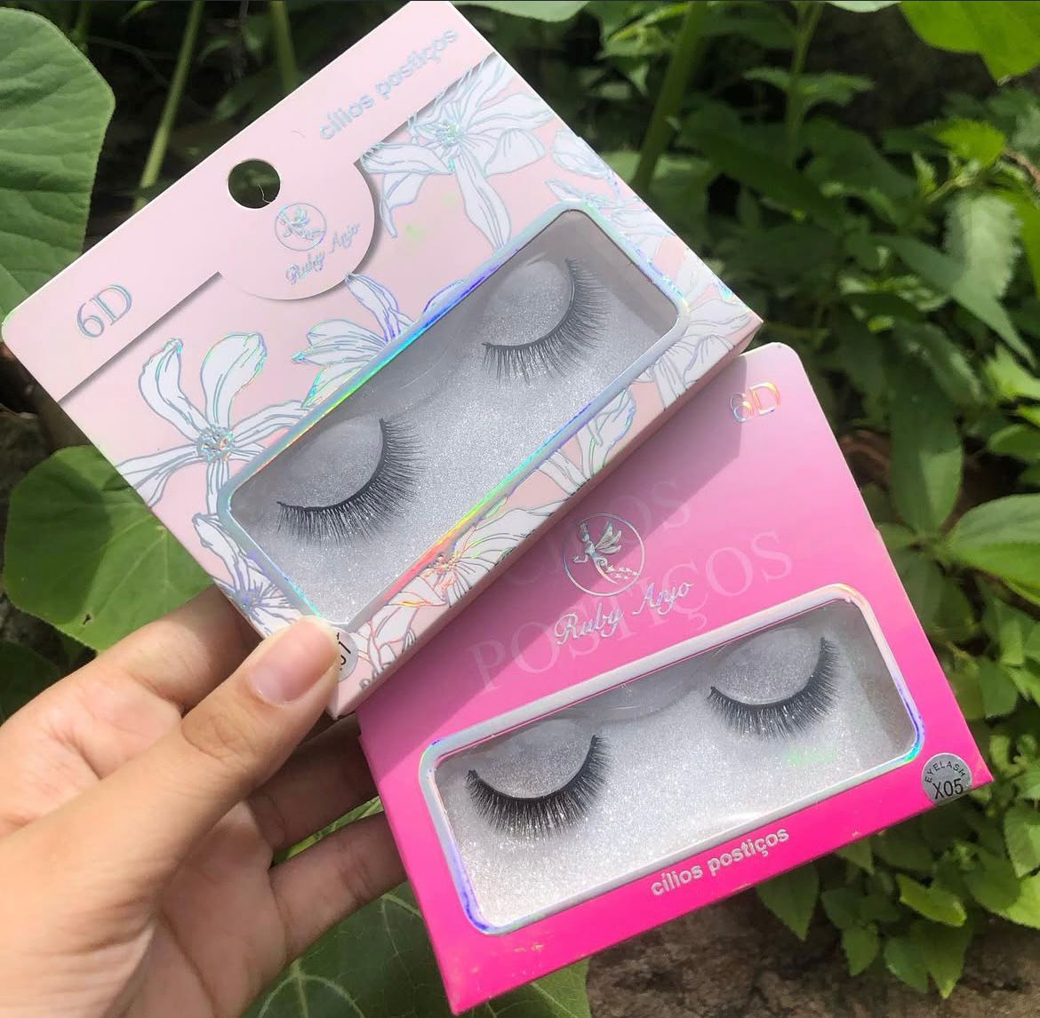 Cílios Postiços 6D - Ruby Anjo