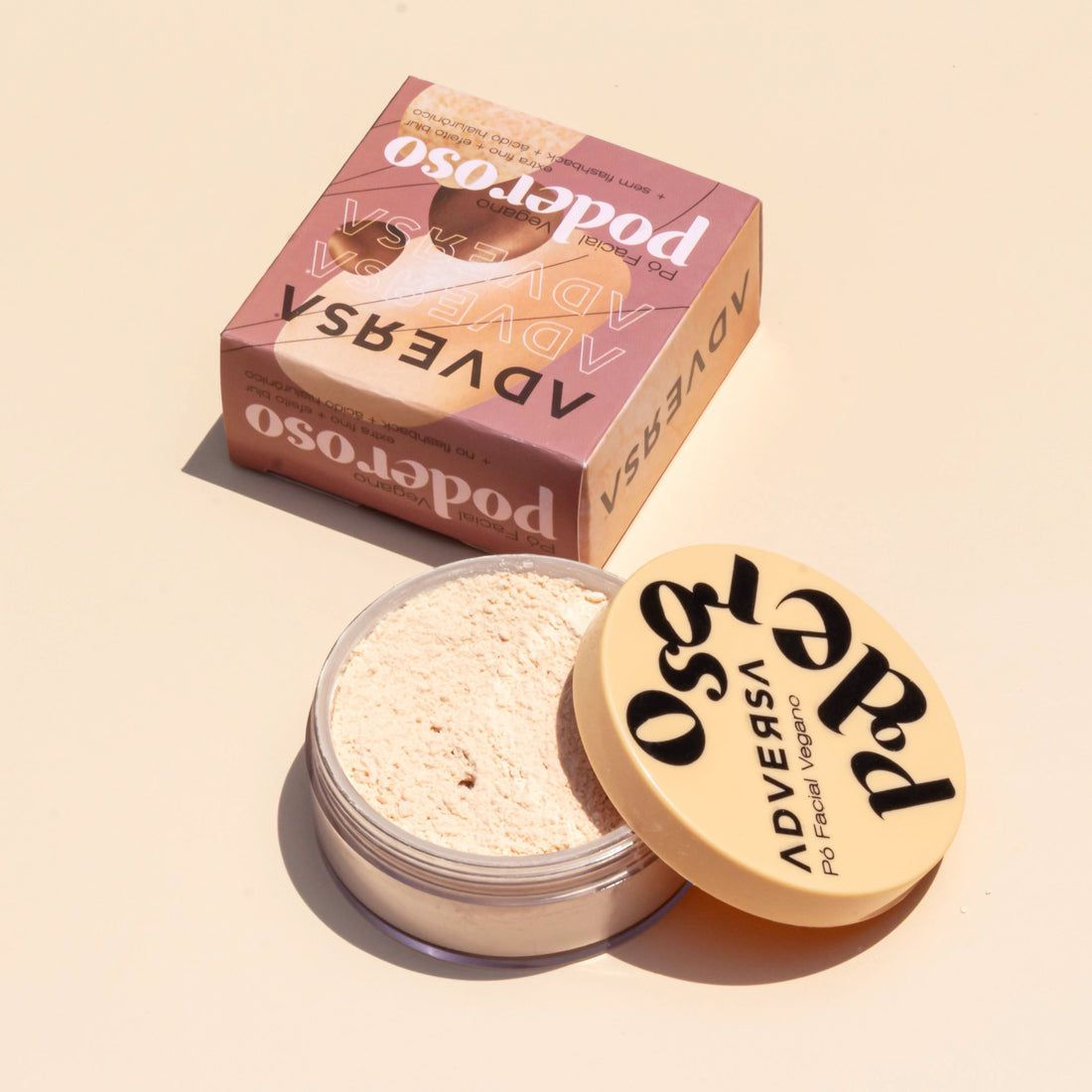 PÓ FACIAL VEGANO #PODEROSO