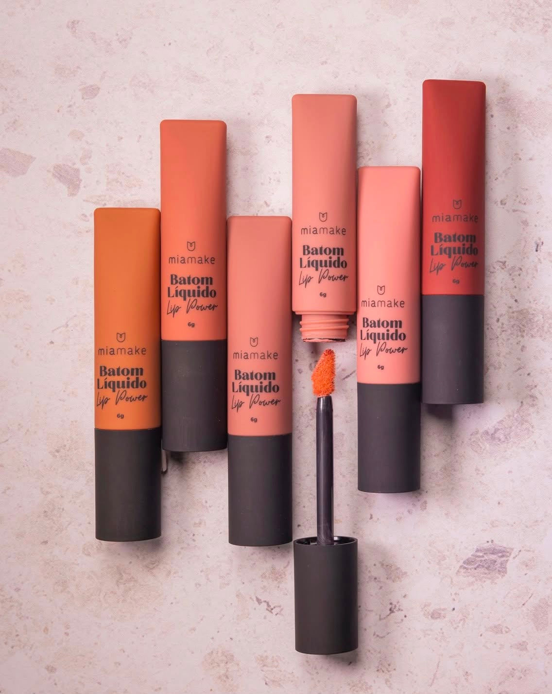 Batom Líquido Lip Power – Mia Make