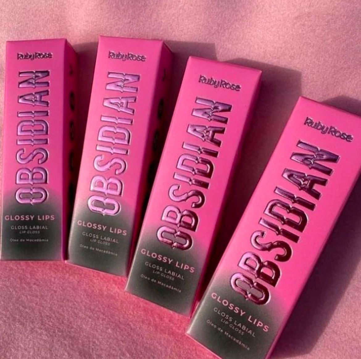 Gloss Labial Glossy Lips Obsidian - Ruby Rose