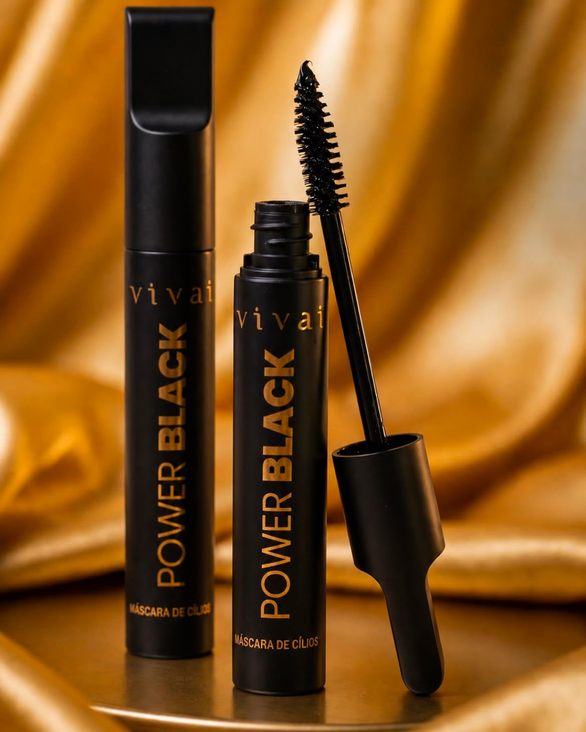 Máscara de Cílios Power Black - Vivai
