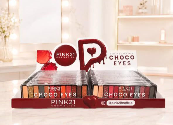 Paleta Choco Eyes – Pink 21 Cosmetics