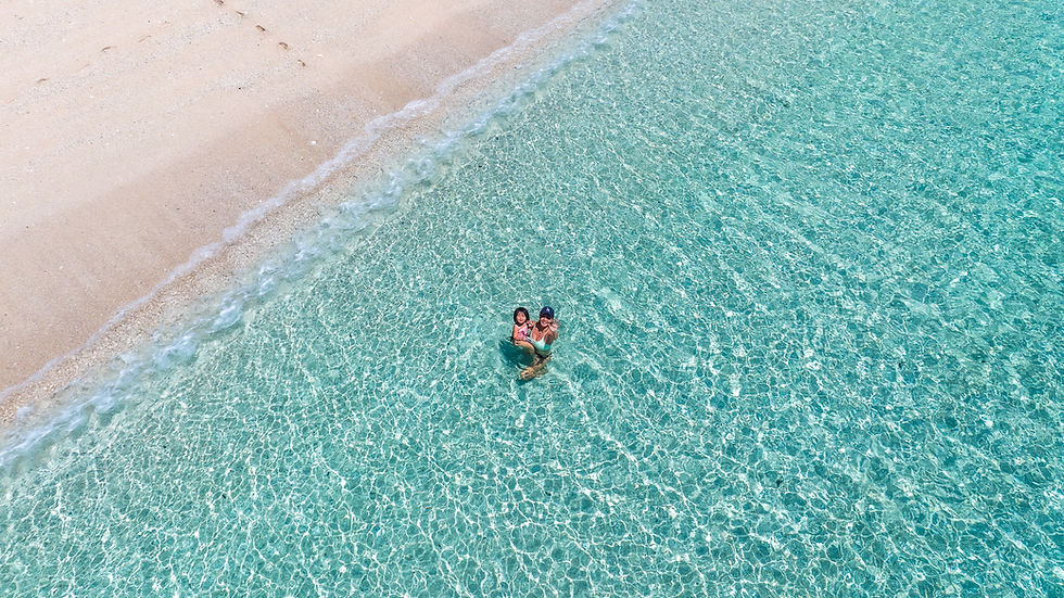 beach drone