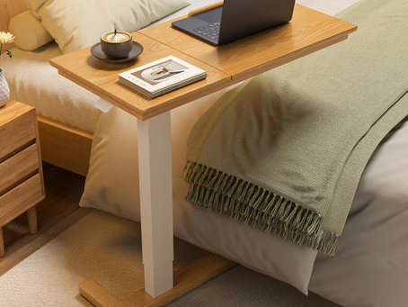 Finally, a Bedside Table That Doesn't Look Like It Belongs in a Hospital 🏥➡️🛋️