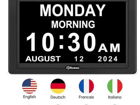 🕰️ Clarity and Compassion: Soobest Digital Dementia Alarm Clock Review 💖