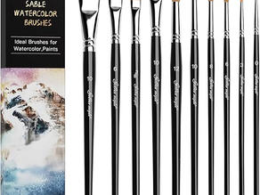 The Best Brushes for My Watercolor Art! I'm in Love! 💖🎨