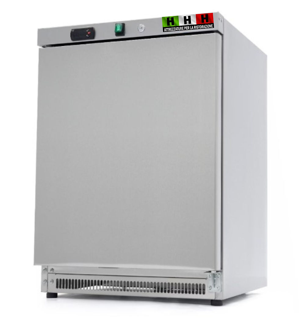 Thumbnail: #frigo #minifrigo #frigoriferobasso #frigorifero Frigorifero - 200L - 3 Ripiani Regolabili  acciaio inox