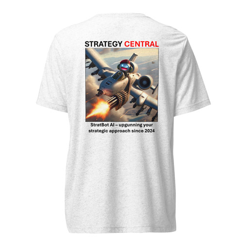 Strategy Merch A-10 tri-blend T-shirt | Strategy Central