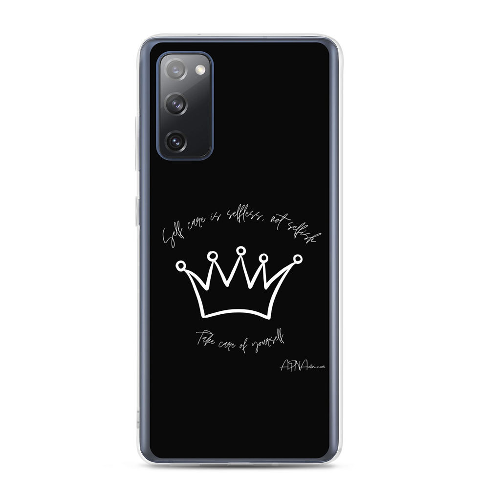 Thumbnail: Self care crown Samsung case