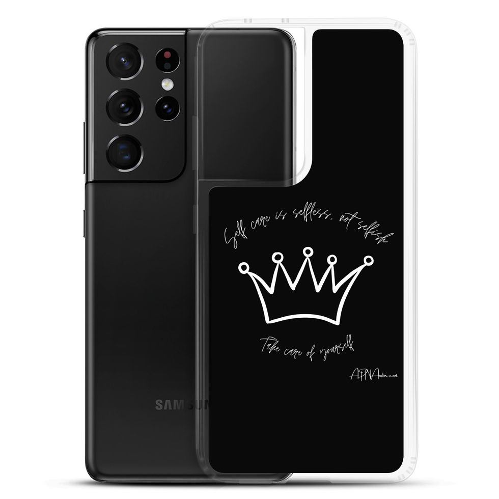 Thumbnail: Self care crown Samsung case