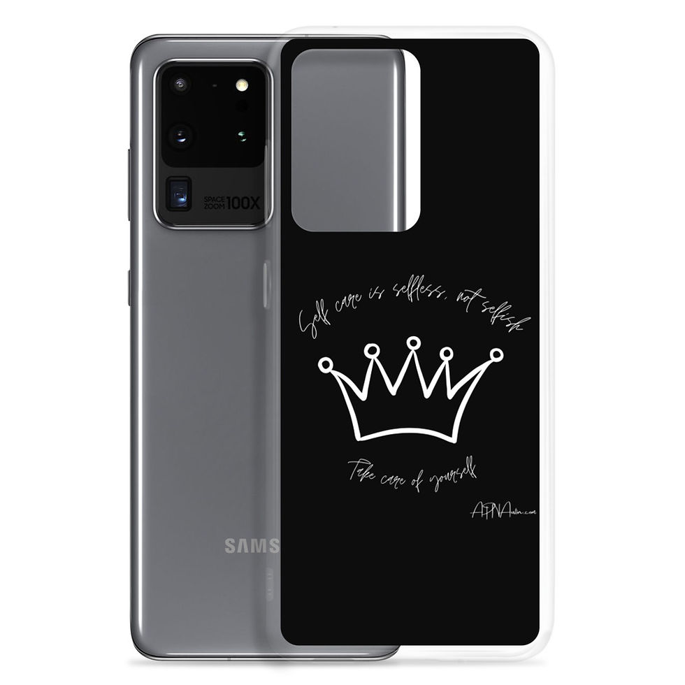 Thumbnail: Self care crown Samsung case