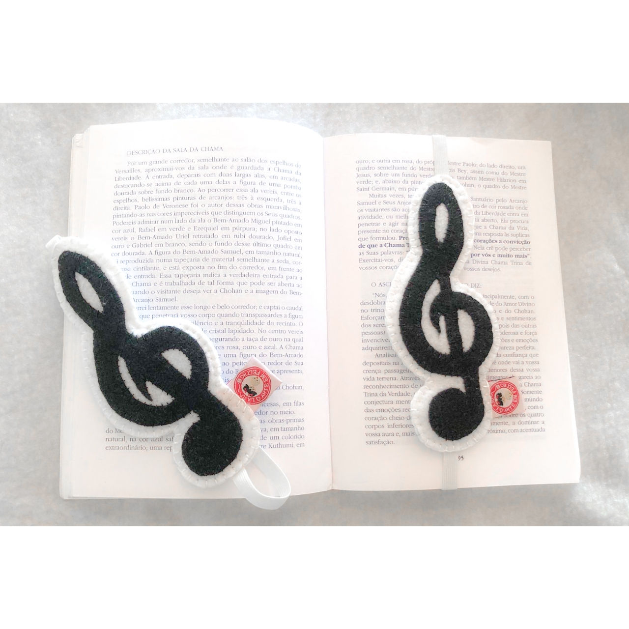 Marcador de Livros - Música