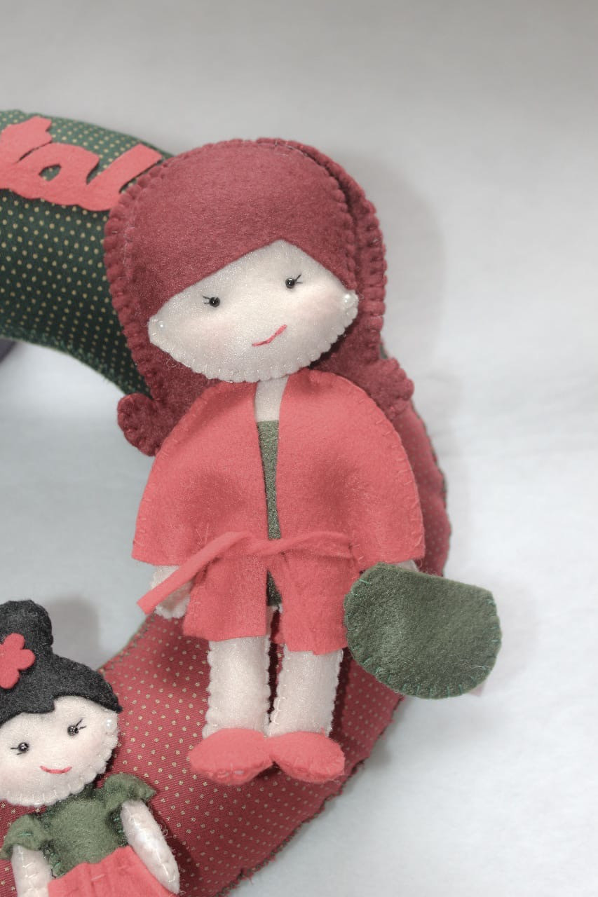 Miniatura: Guirlanda Natal Personalizada - Família